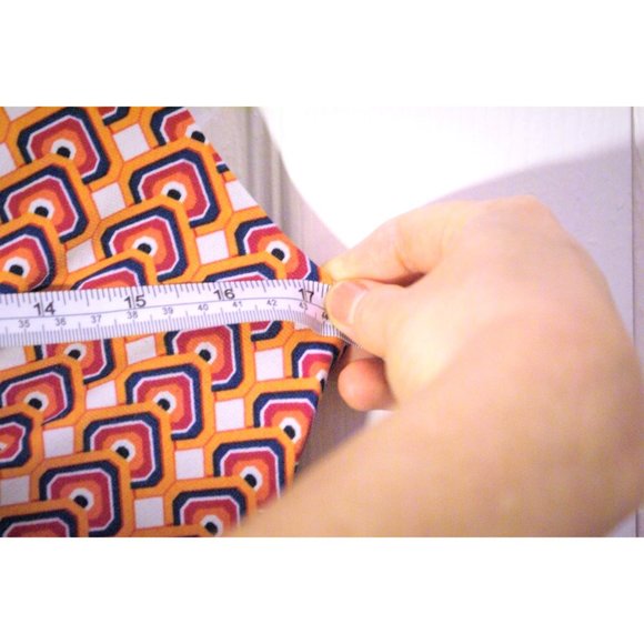 Shelly Segal Size 2 Pink & Orange Geometric Patterned Halterneck Dress Women's - Picture 5 of 10